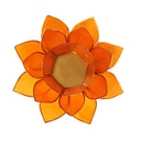 Eclairage Lotus 2ème Chakra - Orange & or