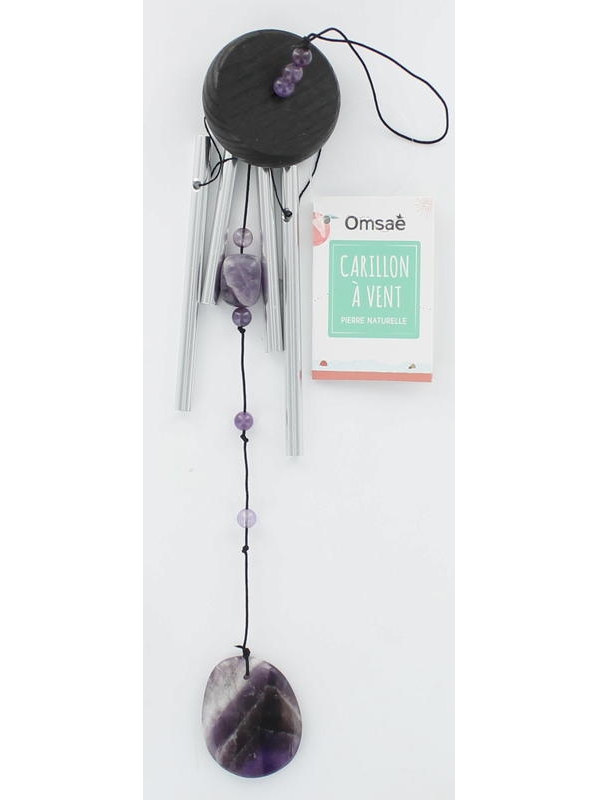 Carillon à vent - Améthyste - Omsaé