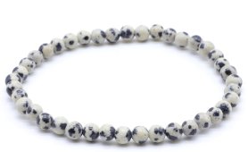 Bracelet - Jaspe Dalmatien