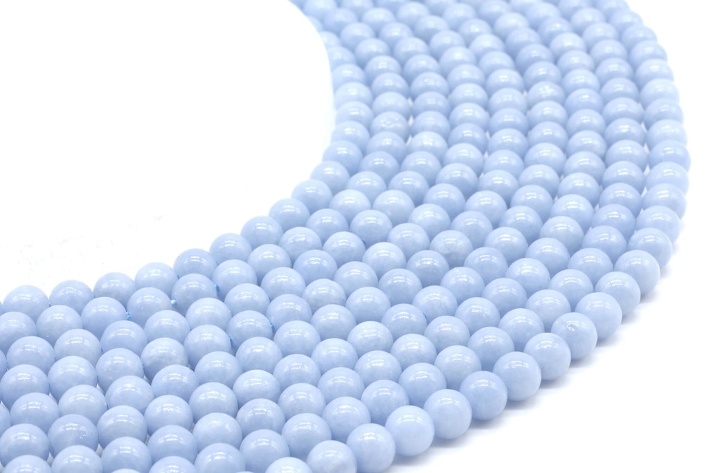 Angélite - Rang de Perles