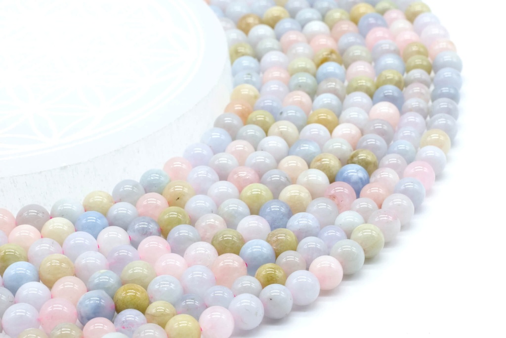 Morganite - Rang de Perles