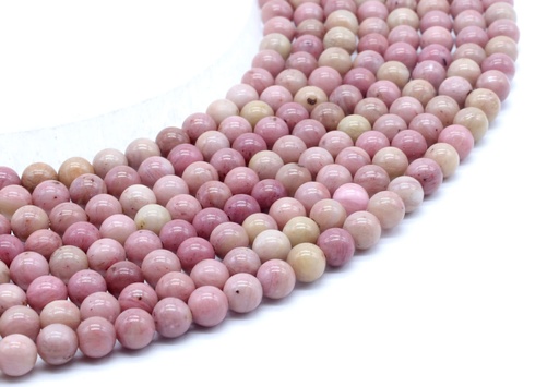 Rhodonite Unie - Rang de Perles